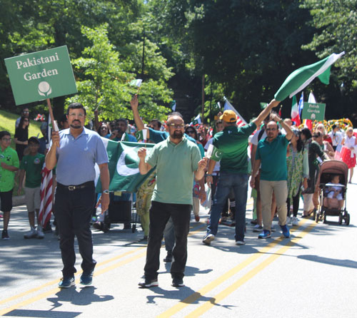 Parade of Flags at 2019 Cleveland One World Day - Pakistani